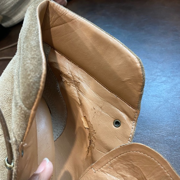 Jessica Simpson high heel suede boots - Picture 5 of 6